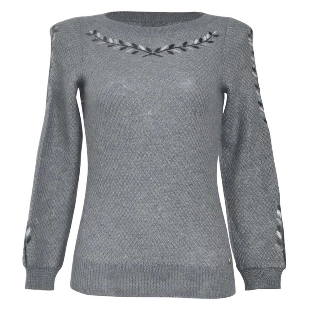 Chanel grey morhair sweater